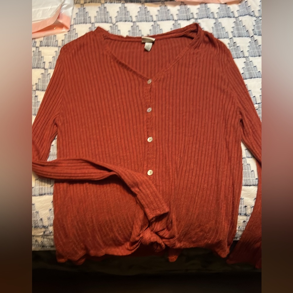 Burnt Orange Shirt
